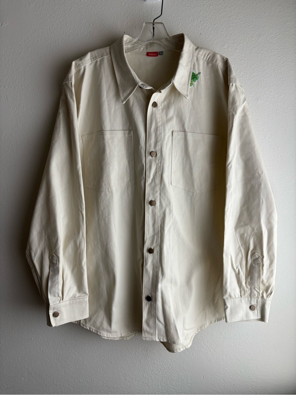 Nintendo San Francisco The Legend of Zelda Korok Canvas Shirt Jacket 2XL NWT